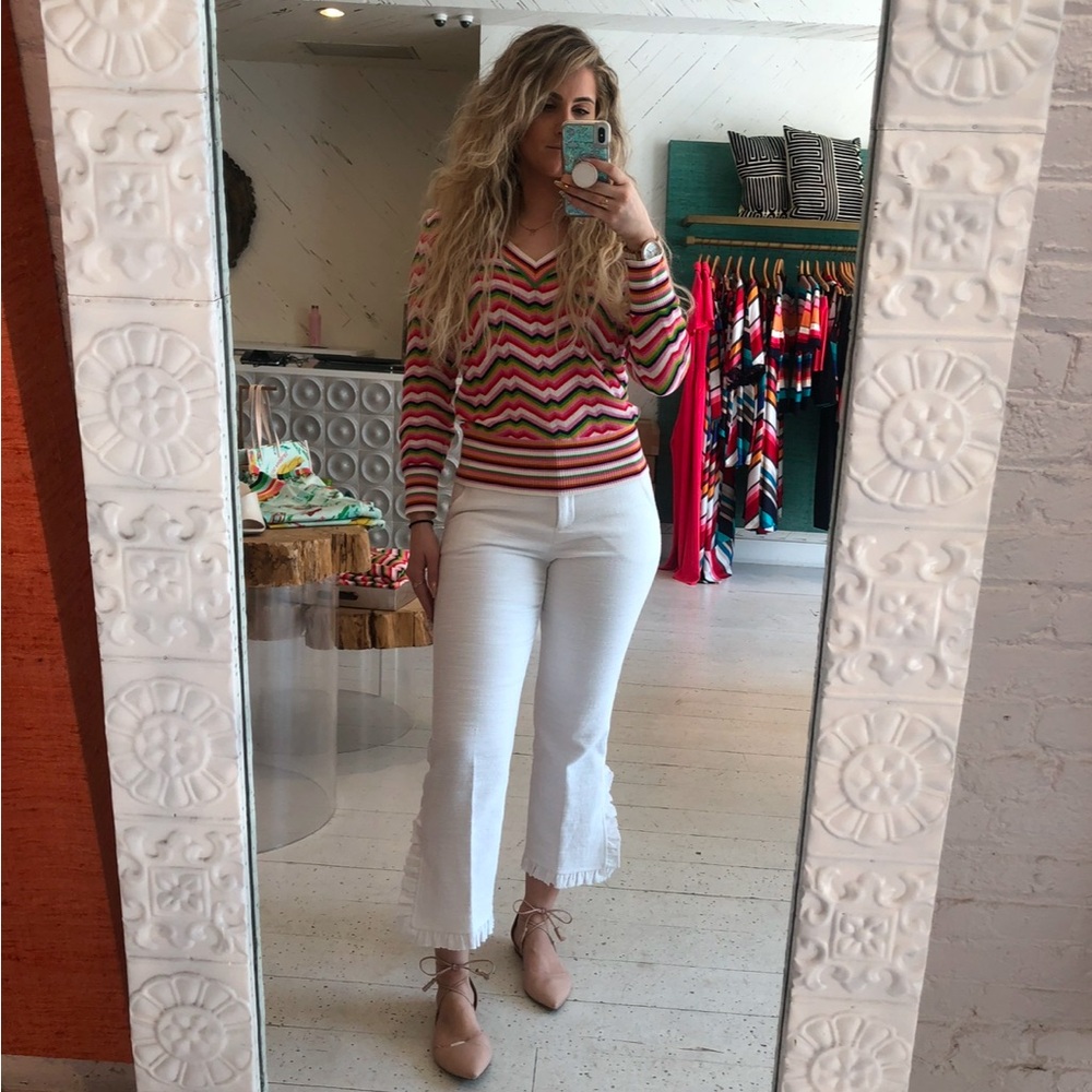 Trina Turk White Pants